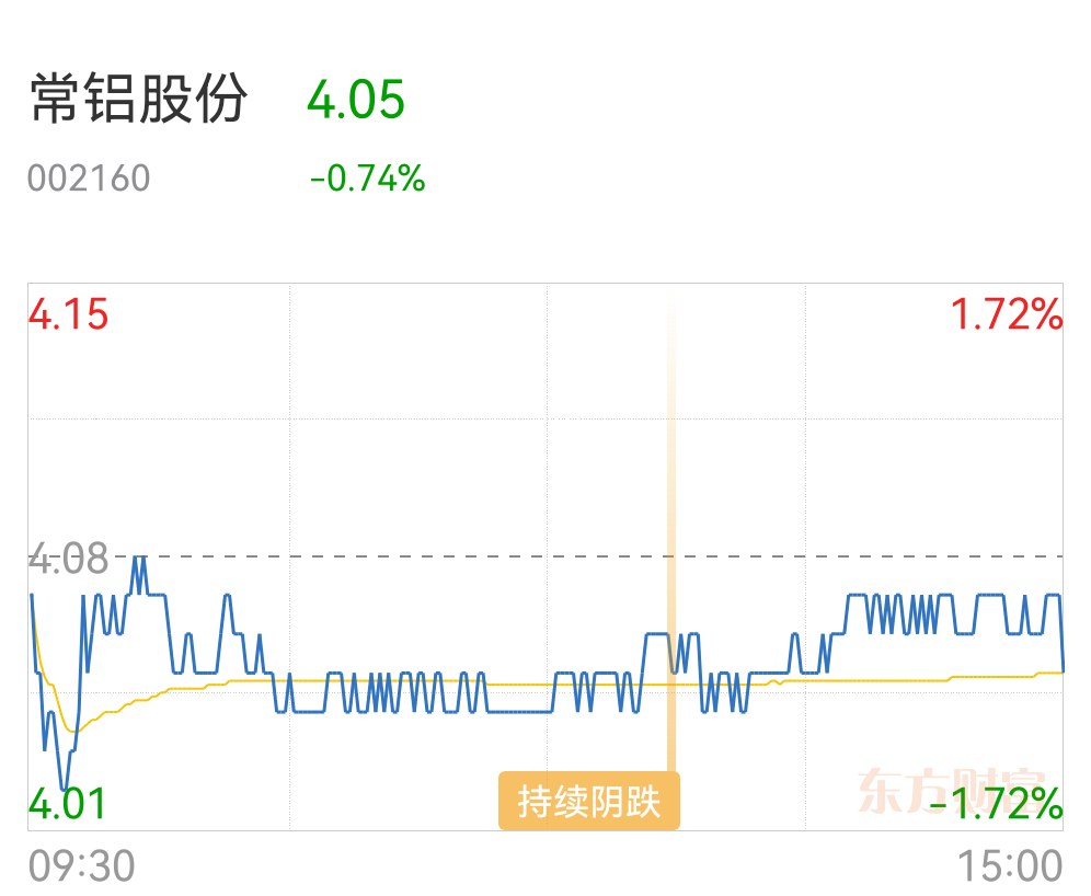 常鋁股份
