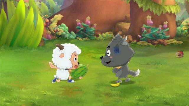 喜羊羊與灰太狼，智慧與勇氣的故事，喜羊羊與灰太狼，智慧與勇氣的傳奇之旅