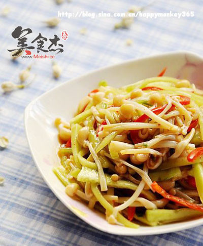 金針菇的做法大全家常，金針菇的家常做法大全
