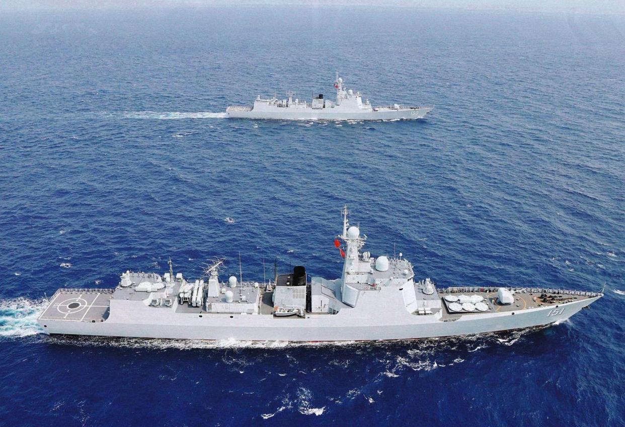 中國(guó)海軍新紀(jì)元，052C導(dǎo)彈驅(qū)逐艦的服役，中國(guó)海軍新紀(jì)元，052C導(dǎo)彈驅(qū)逐艦的嶄新服役