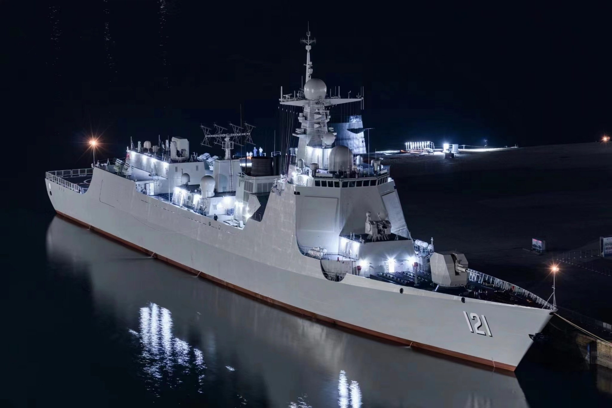 揭秘121背后的神秘面紗，究竟是何艦？，揭秘，121背后的神秘艦船身份揭曉