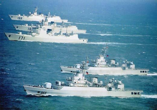 中國最近的軍演圖，展示力量，彰顯決心，中國軍演展示力量與決心，最新軍演圖全景呈現(xiàn)