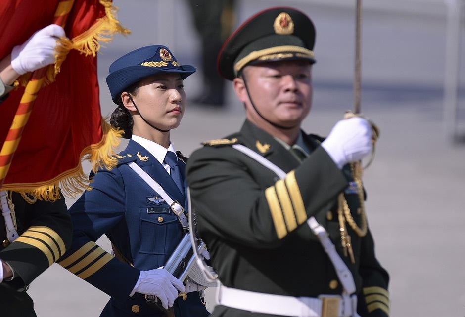 中國人民解放軍儀仗隊女兵，駐地風(fēng)采與榮耀使命，中國人民解放軍儀仗隊女兵，駐地風(fēng)采，榮耀使命的見證