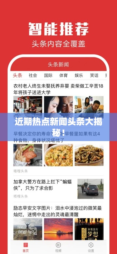 頭條新聞與今日頭條，重大消息的傳遞與解讀，頭條新聞與今日頭條，重大消息的即時傳遞與深度解讀