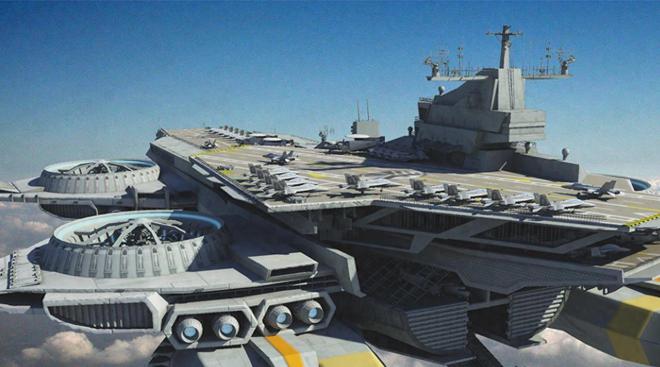 美國空天母艦設計圖，探索未來戰(zhàn)爭的新篇章，美國空天母艦設計圖揭秘，開啟未來戰(zhàn)爭新篇章