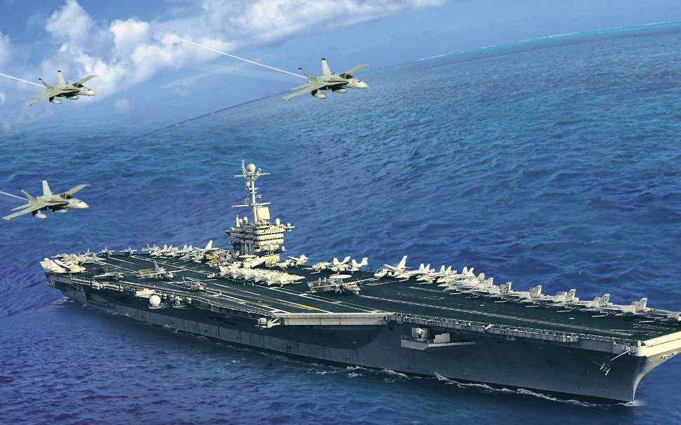 航空母艦，現(xiàn)代海戰(zhàn)的樞紐力量，航空母艦，現(xiàn)代海戰(zhàn)核心樞紐力量