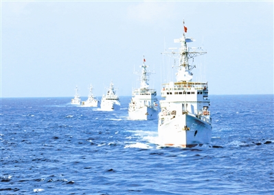 南海巡邏護(hù)衛(wèi)艦大隊，捍衛(wèi)海洋領(lǐng)土，展現(xiàn)大國力量，南海巡邏護(hù)衛(wèi)艦大隊，捍衛(wèi)海洋領(lǐng)土，彰顯大國力量