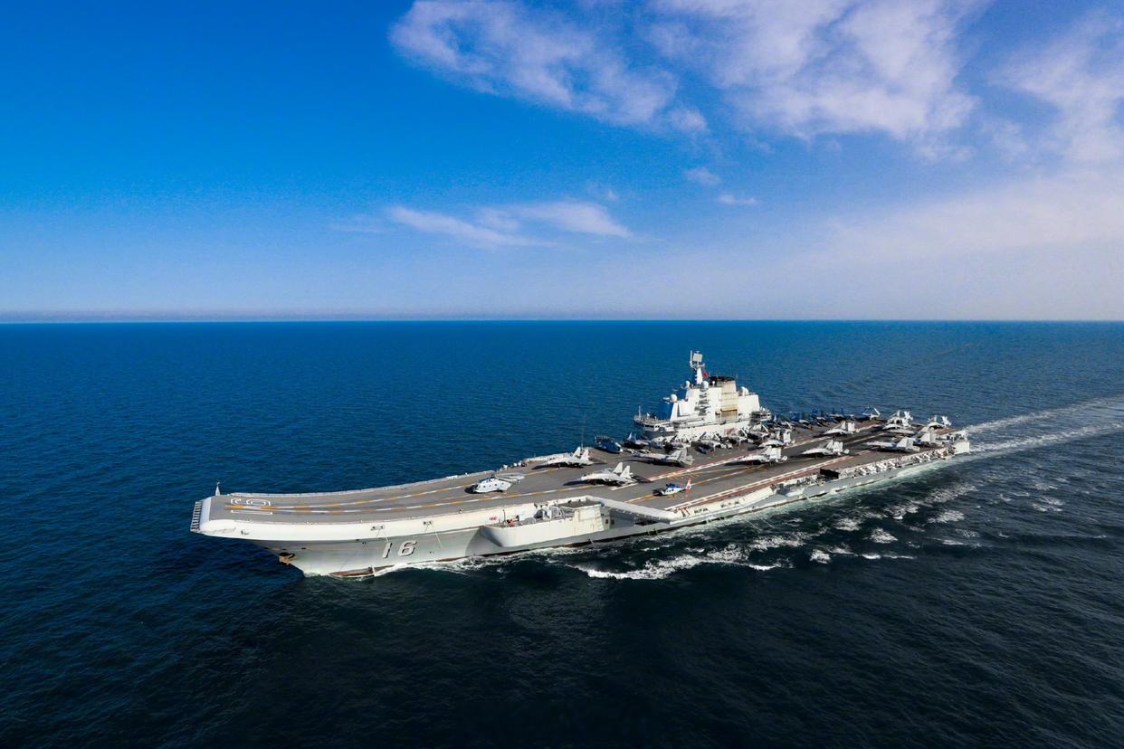 遼寧號航天母艦，中國海軍新時代的里程碑，中國海軍新時代的里程碑，遼寧號航天母艦亮相世界舞臺