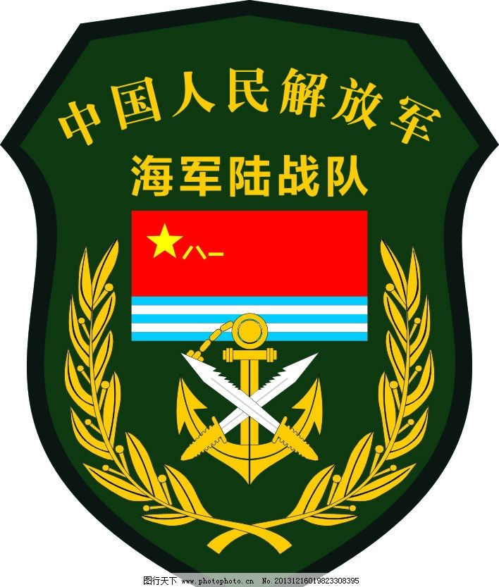 中國人民解放軍海軍臂章，榮耀與責(zé)任的象征，中國人民解放軍海軍臂章，榮耀與責(zé)任的獨特標(biāo)志