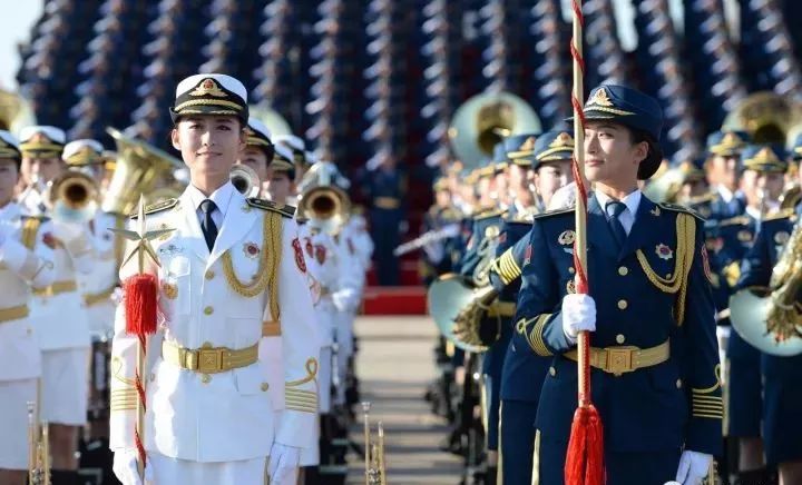 中國人民解放軍儀仗隊女兵海軍圖片，榮耀與力量的象征，中國人民解放軍儀仗隊女兵海軍圖片，榮耀與力量的展現(xiàn)
