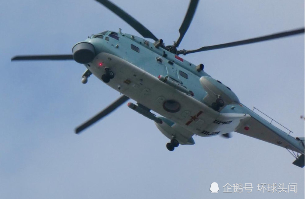 直-18F照片，揭示中國(guó)海軍新一代艦載直升機(jī)的風(fēng)采，中國(guó)海軍新一代艦載直升機(jī)風(fēng)采揭秘，直-18F照片展示實(shí)力