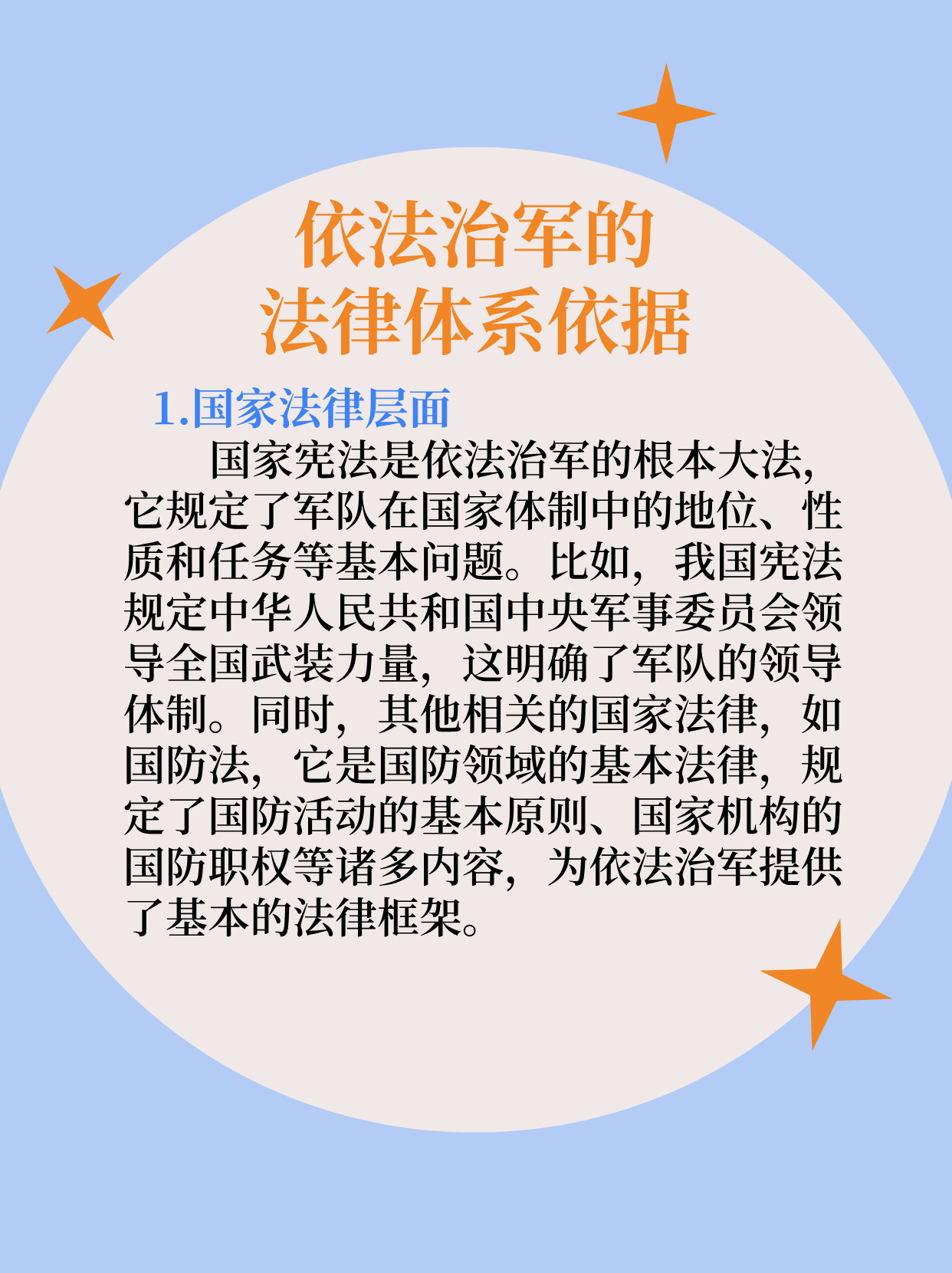 依法治軍的關(guān)鍵在于什么？，依法治軍的關(guān)鍵在于嚴(yán)格執(zhí)行與落實(shí)法律制度，深化法治理念引領(lǐng)軍事治理現(xiàn)代化