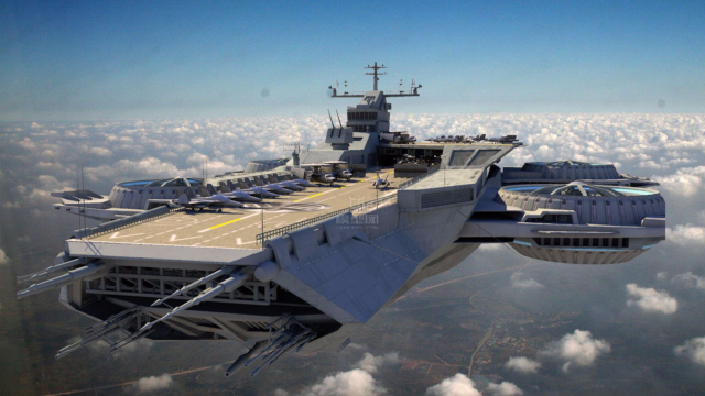 航空航天母艦，探索宇宙的新紀(jì)元，航空航天母艦引領(lǐng)宇宙探索新紀(jì)元