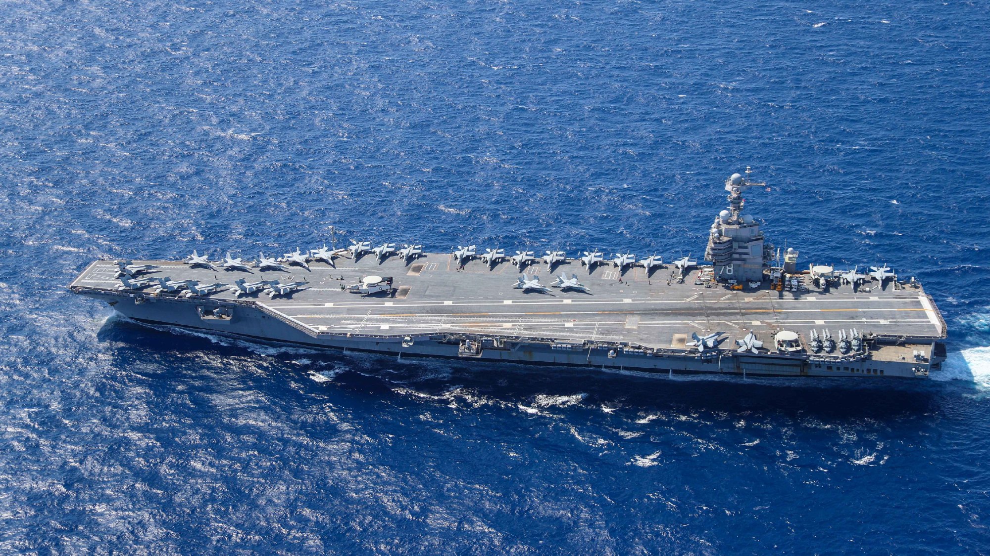 美國海軍大西洋艦隊之福特號航空母艦，力量的象征與技術(shù)的結(jié)晶，美國海軍大西洋艦隊福特號航空母艦，力量象征與技術(shù)結(jié)晶
