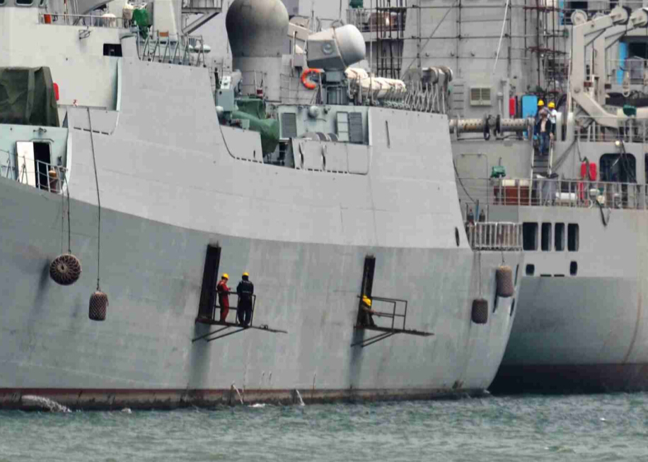 老款廣州艦，歷史與榮耀的見證，老款廣州艦，歷史榮耀的見證者