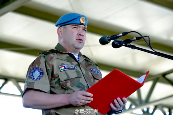 和平使命2014，曹毅的無畏與擔當，和平使命2014，曹毅的無畏擔當與英勇行動