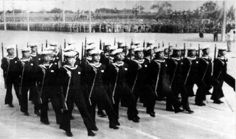 盛大的閱兵盛典，回顧51年海軍閱兵方隊的歷史與榮耀，盛大閱兵盛典，回顧海軍方隊51年的榮耀歷史