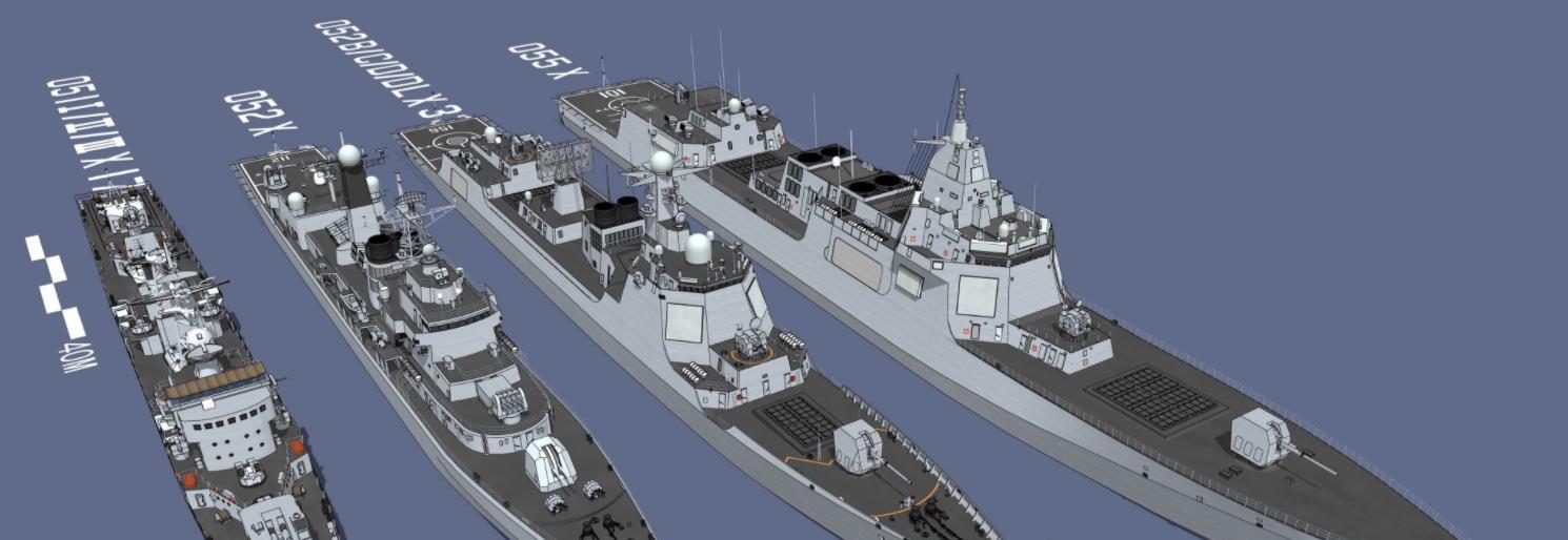關于我國海軍的055導彈驅逐艦數(shù)量分析，中國海軍055導彈驅逐艦數(shù)量分析與展望