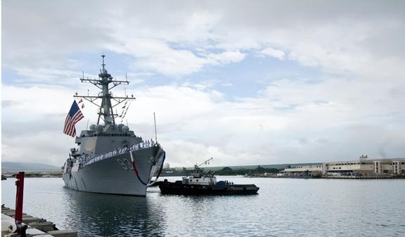 美軍艦深夜過臺(tái)灣海峽，地區(qū)安全的微妙變化，美軍艦深夜過臺(tái)灣海峽，地區(qū)安全局勢(shì)微妙變化
