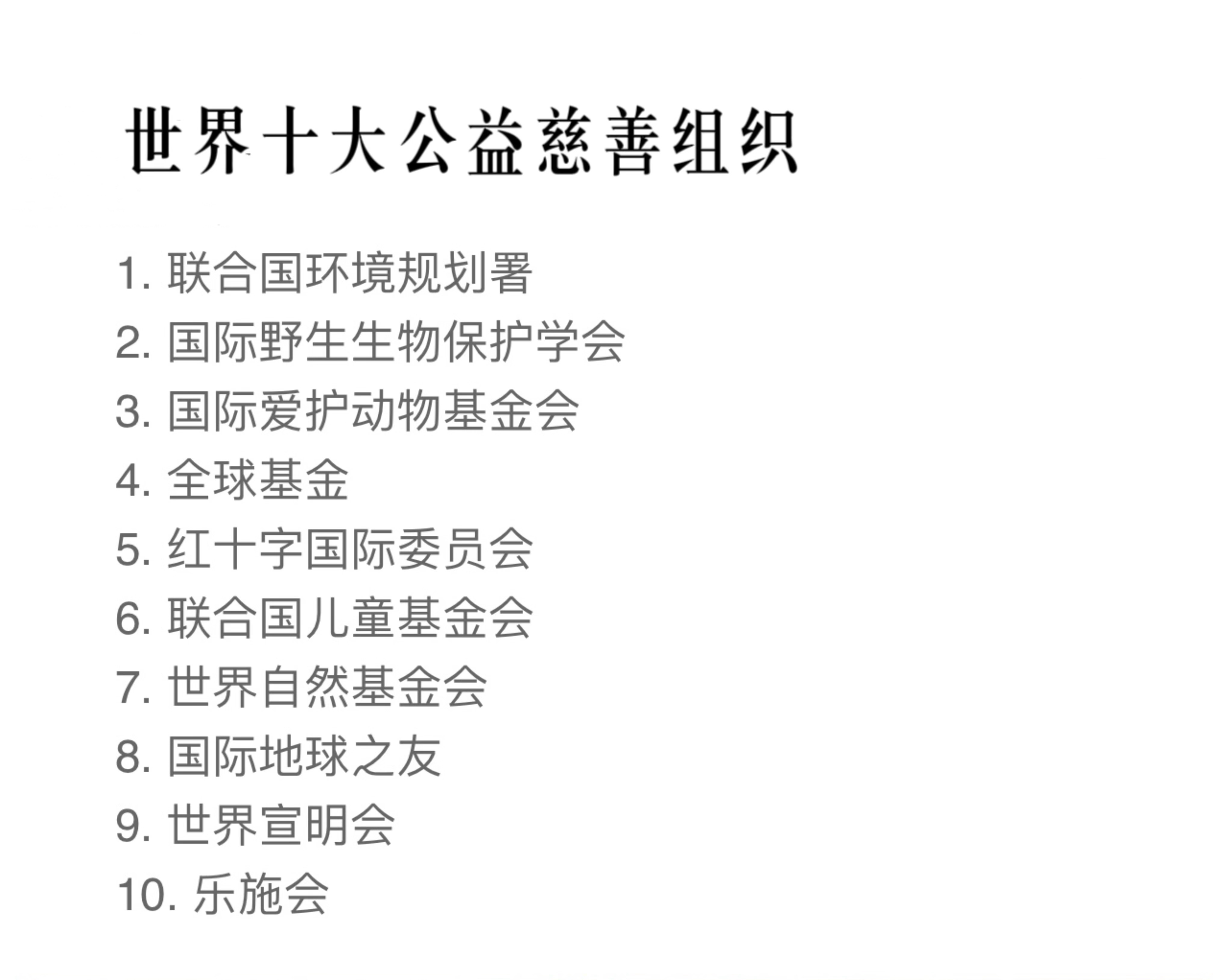 世界十大重要組織及其影響力，世界十大重要組織及其深遠(yuǎn)影響力