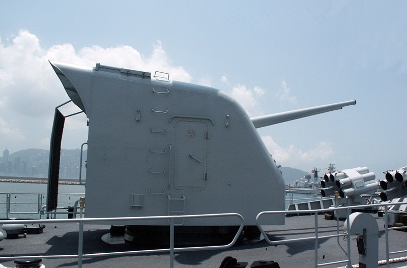 揭秘中國(guó)海軍的利器——79A艦炮，揭秘中國(guó)海軍利器，79A艦炮的震撼力量