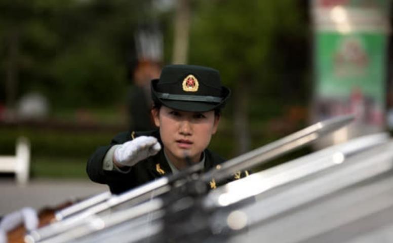 三軍儀仗隊(duì)中的璀璨明珠——程誠軍花，三軍儀仗隊(duì)中的璀璨明珠，程誠軍花風(fēng)采展