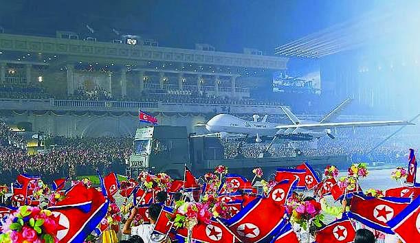 朝鮮盛大閱兵式，展現(xiàn)國家力量與榮耀，朝鮮盛大閱兵式彰顯國家力量與榮耀