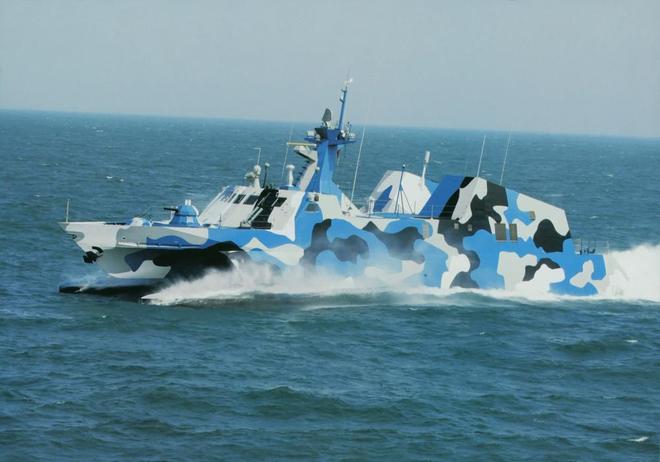 揭秘中國海軍的驕傲，022導彈艇的航程之謎，中國海軍驕傲，揭秘022導彈艇的神秘航程