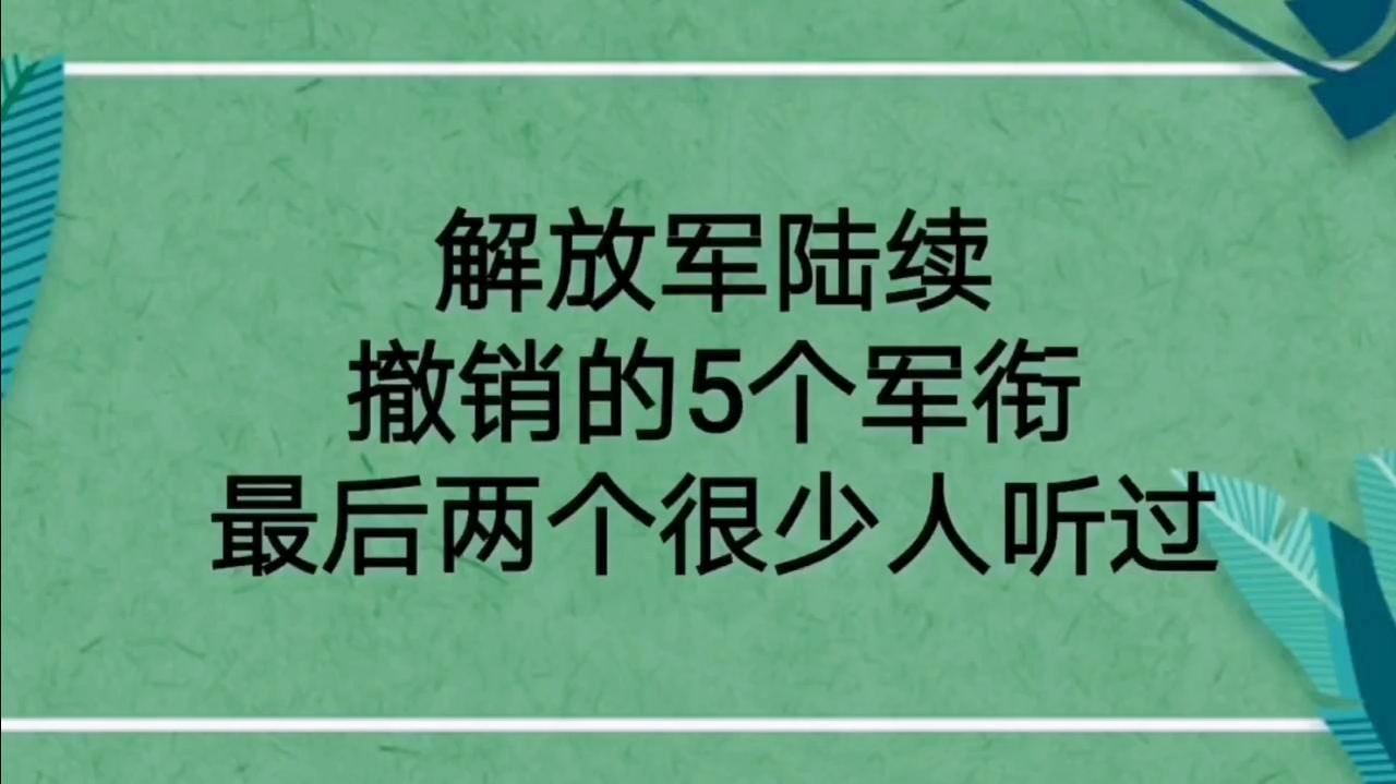 撤銷(xiāo)的五個(gè)軍，去向何方？，撤銷(xiāo)五軍后，去向揭秘！